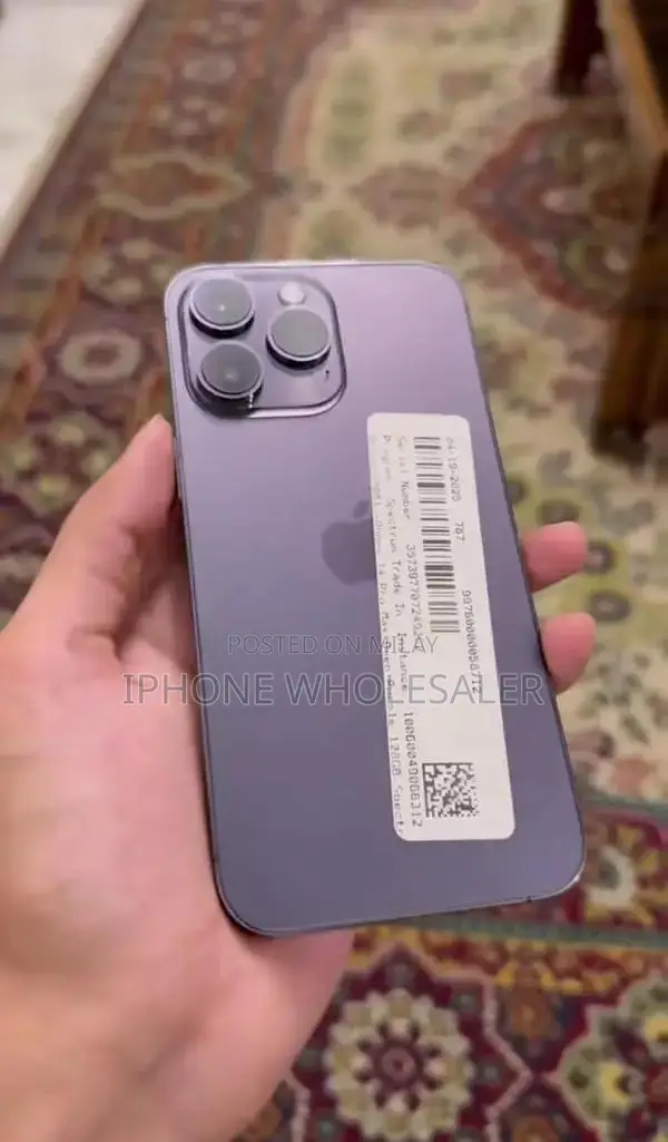 Powerful 128GB Deep Purple Smartphone with High Battery Health