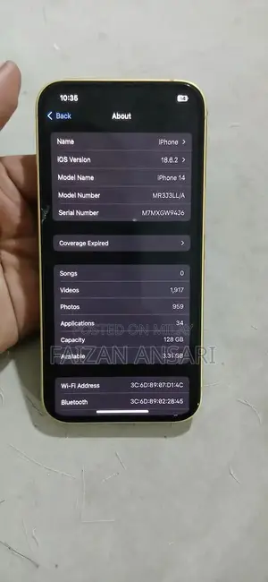 Apple iPhone 14 128GB Smartphone