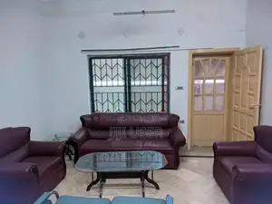 Maroon 5-Seater Leather Sofa Set with Good Design