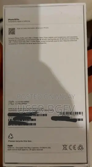 Apple iPhone 16 Pro 128GB Smartphone