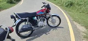 Honda 125cc Red Motorcycle