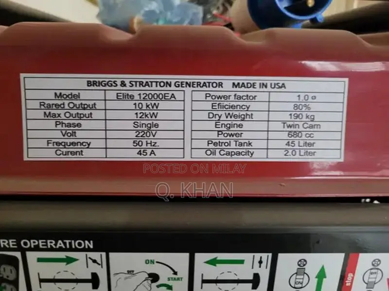 10 kV Power Generator - Brand New Commercial Unit