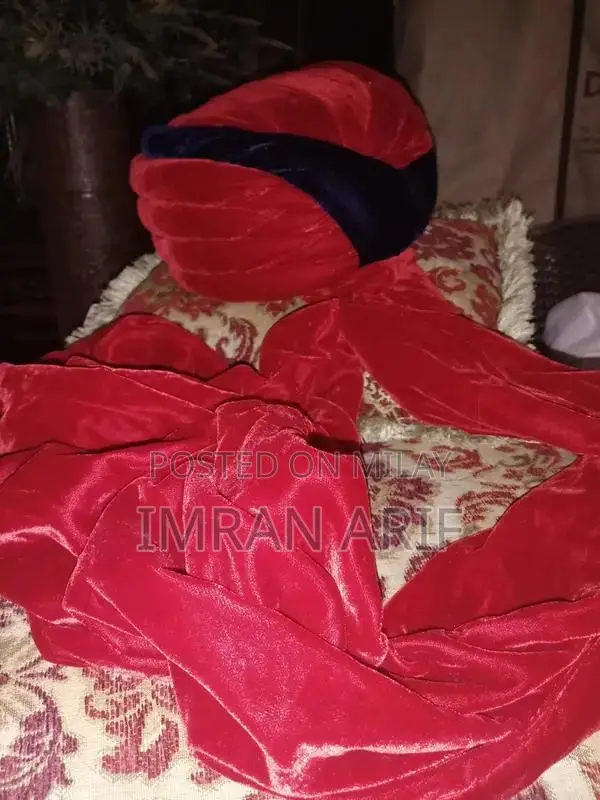 Blue Velvet Sherwani with Heavy Dabka Embroidery and Traditional Acces