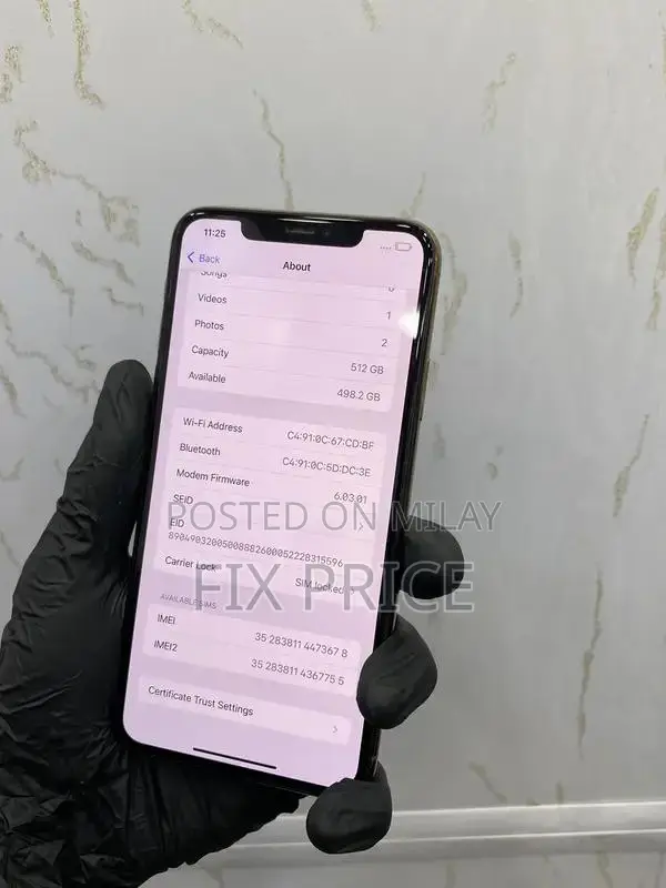 Premium Apple Smartphone 512GB Storage Full Condition