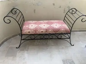 Photo - Sethi Iron Sofa Set - 3 Seater and 2 Seater Living Room Furniture