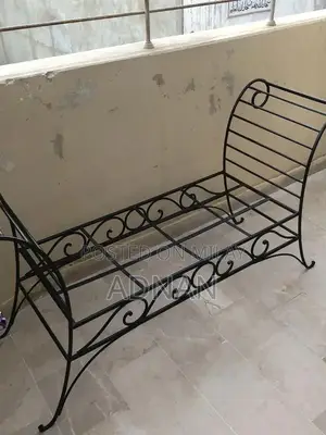 Sethi Iron Sofa Set - 3 Seater and 2 Seater Living Room Furniture