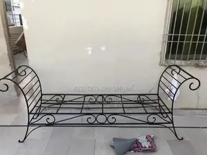 Sethi Iron Sofa Set - 3 Seater and 2 Seater Living Room Furniture