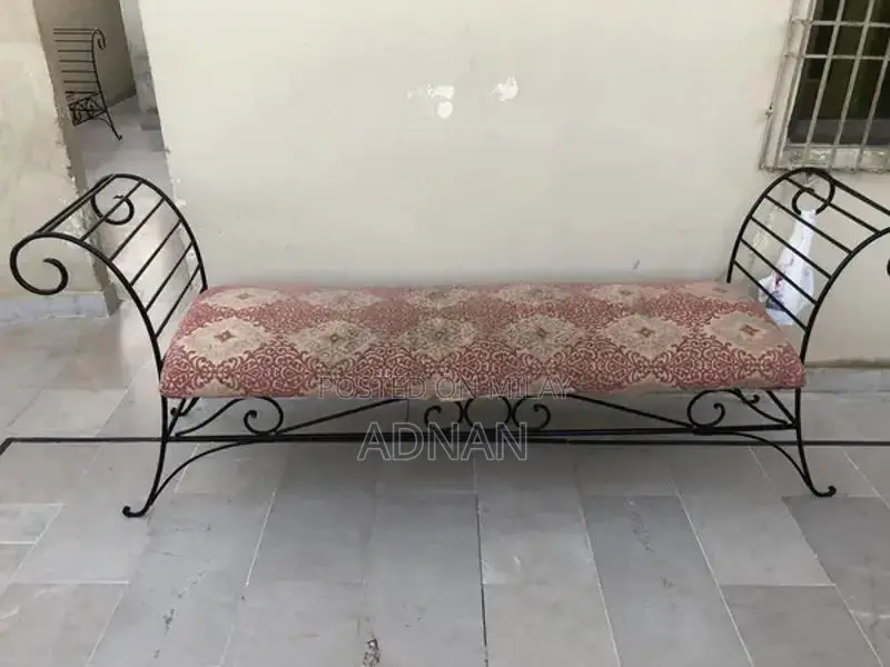 Sethi Iron Sofa Set - 3 Seater and 2 Seater Living Room Furniture