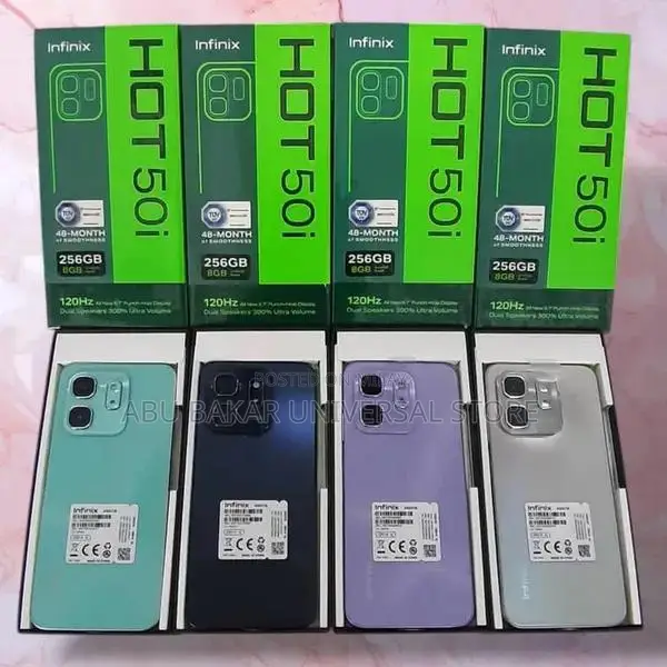 Infinix Hot 50i Smartphone - Nearly New Condition