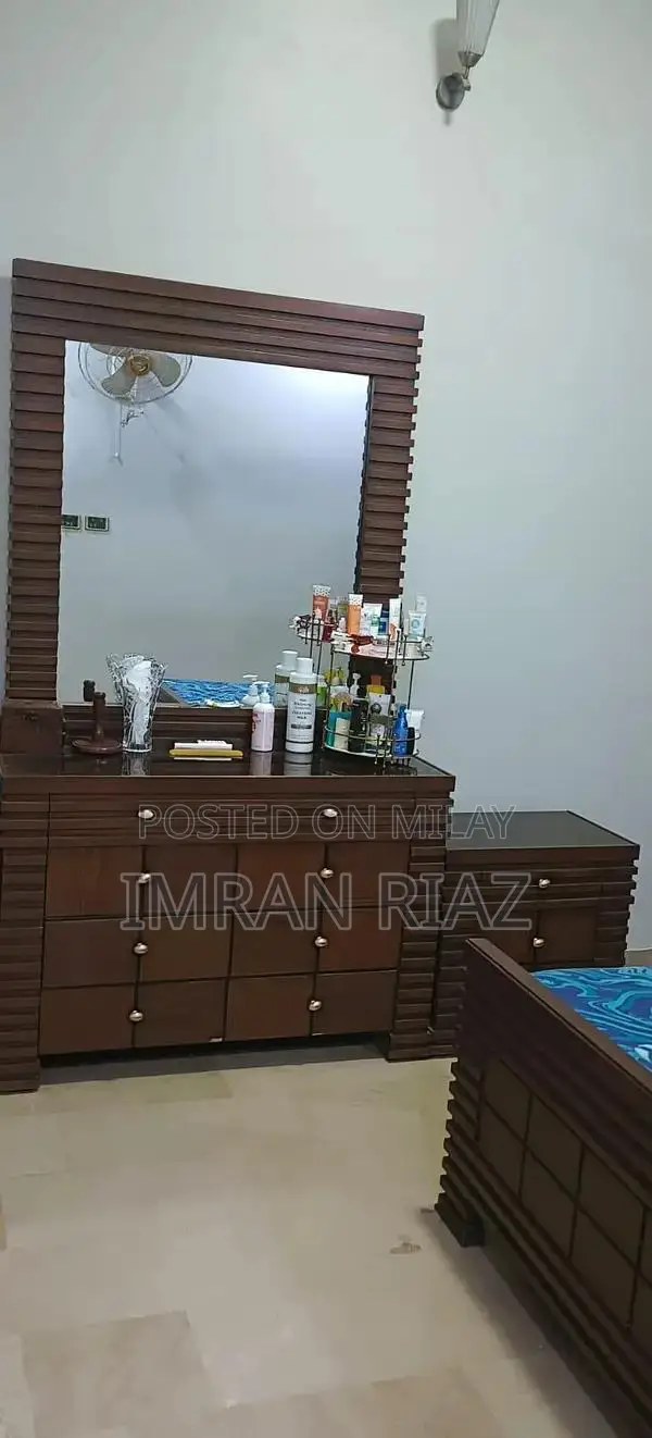 King Size Bed and Matching Dresser Set