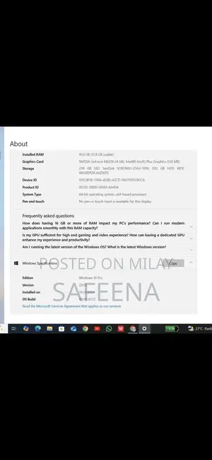 HP Pavilion Core i7 Laptop with SSD - 10th Gen Performance