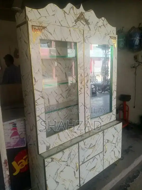 Modern Wooden Dressing Table with Sleek Design