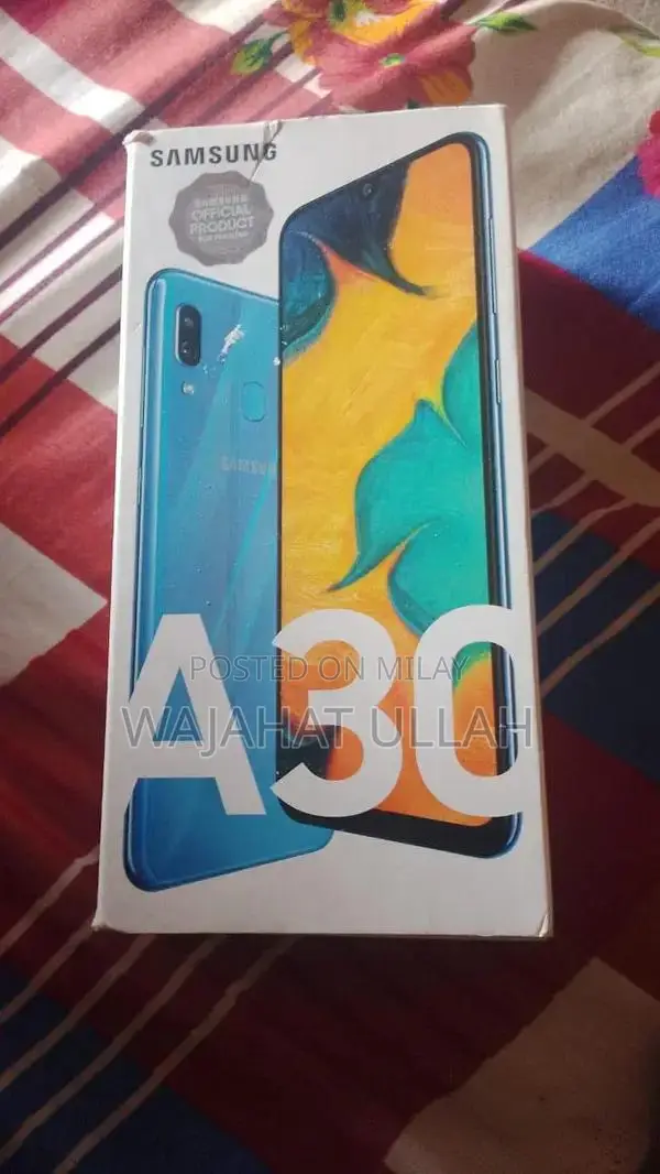 Samsung Galaxy A30 Smartphone with Dual Camera System
