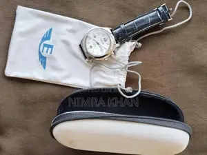 ibeam Eagle Men's 40mm Watch with Magnifying Lens and LED Light