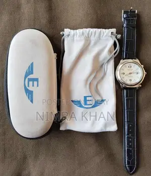 ibeam Eagle Men's 40mm Watch with Magnifying Lens and LED Light