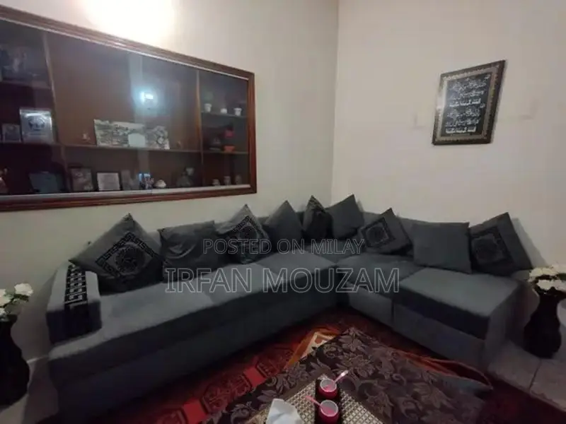 Comfortable L-Shape Sofa Set - Excellent Condition