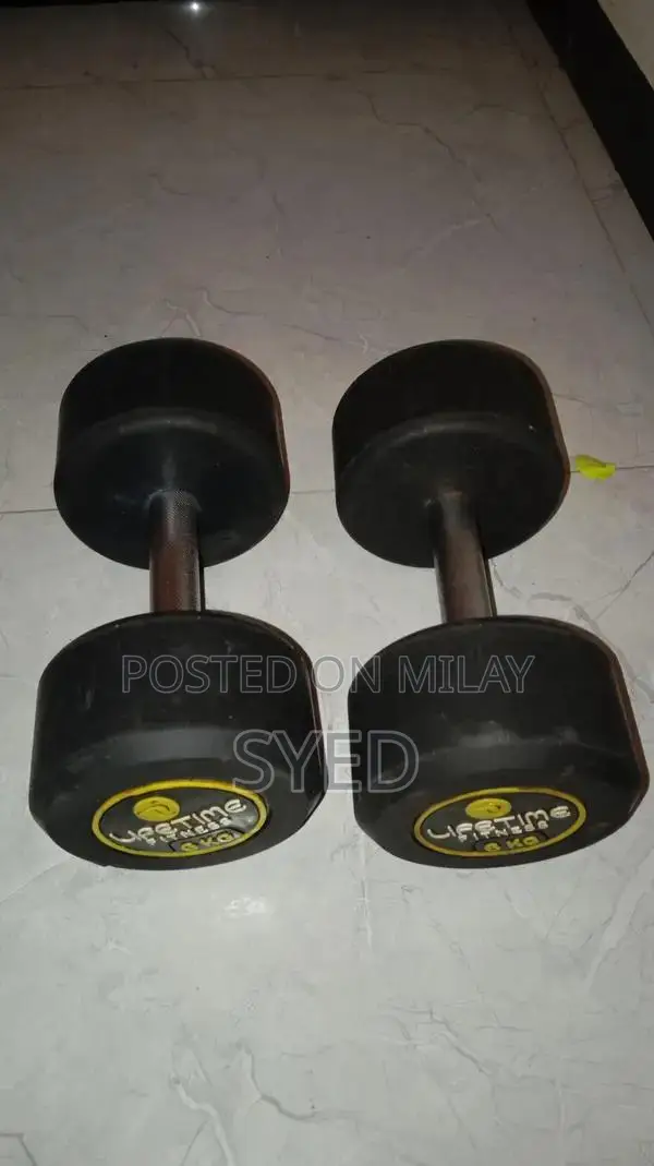 6kg High-Quality Fitness Dumbbells Exercise Weights Pair