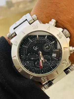 GC Swiss Chronograph Watch - Precision Quartz Movement, 42mm Dial