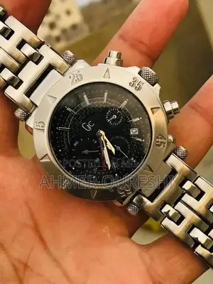 GC Swiss Chronograph Watch - Precision Quartz Movement, 42mm Dial