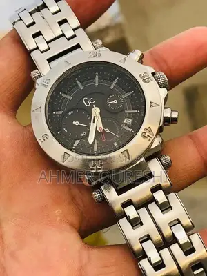 GC Swiss Chronograph Watch - Precision Quartz Movement, 42mm Dial