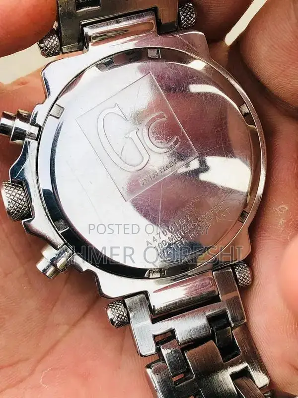 GC Swiss Chronograph Watch - Precision Quartz Movement, 42mm Dial