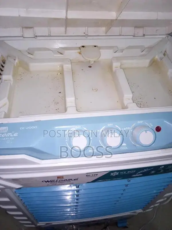 Portable 12V Air Cooler with Ice Boxes and Cooling Features