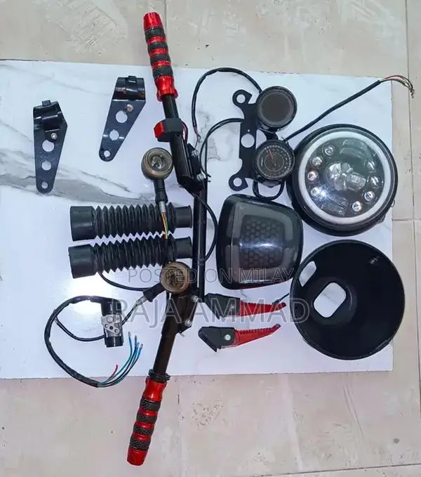 Honda 125 Motorcycle Accessories and Parts Collection