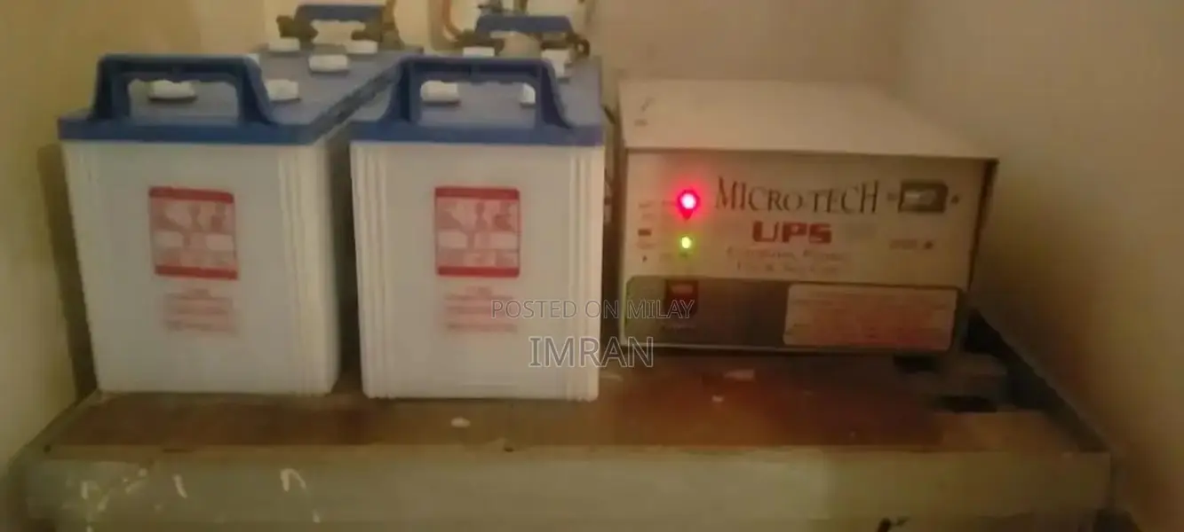 Microtech 1000W UPS Power Backup with 2 OSAKA Batteries