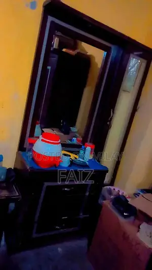 Photo - King Size Bed with Side Table and Bedside Storage