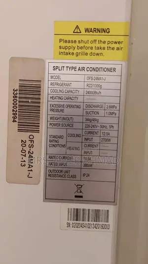 Haier 2.0 Ton Split Air Conditioner - Powerful & Efficient Cooling