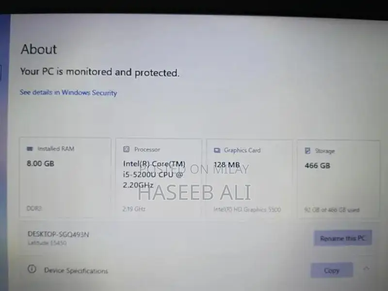 Dell Latitude E5450 Business Laptop with 14-inch Display