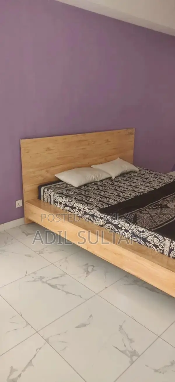 King Size Bed Frame with Solid Iron Base