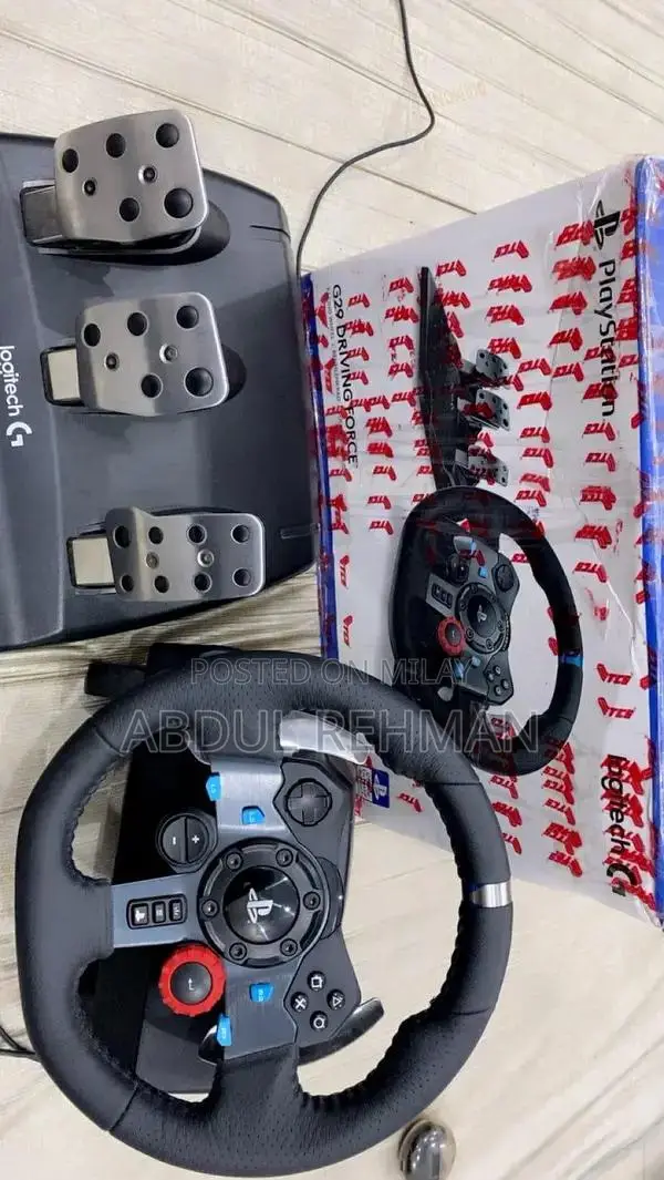 Logitech G29 Racing Wheel and Pedal Set for Gaming Consoles