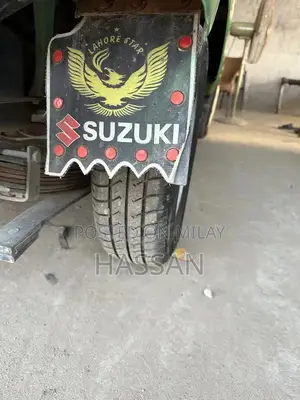 Suzuki Ravi Green Pickup Truck Punjab Edition