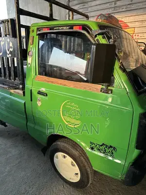 Suzuki Ravi Green Pickup Truck Punjab Edition