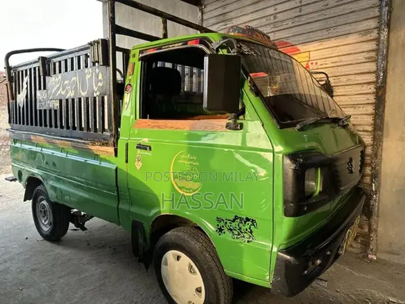 Suzuki Ravi Green Pickup Truck Punjab Edition