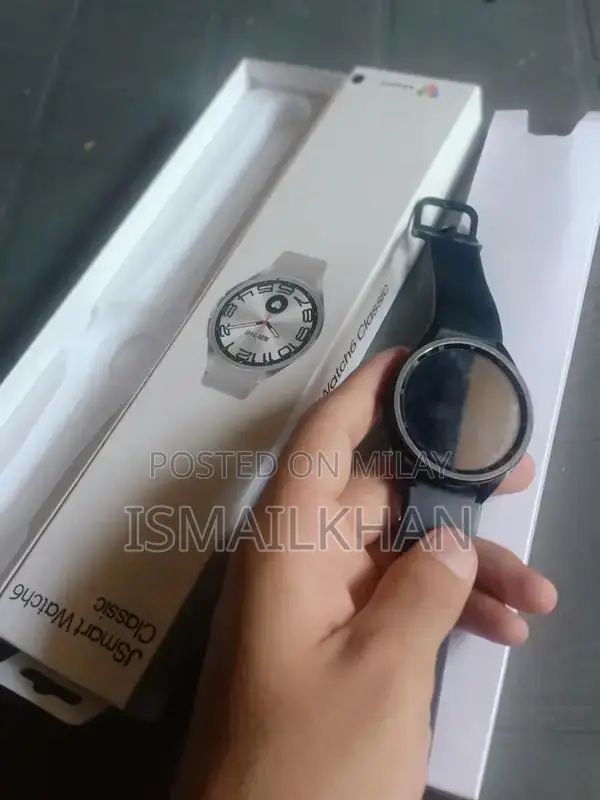 Smart Watch 6 Classic - Advanced Fitness Tracking Smartwatch