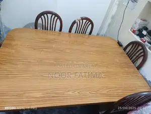 Photo - Khekhar Wood Dining Table Set with 6 Chairs