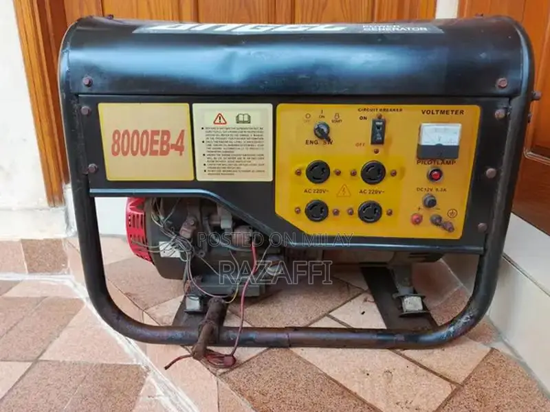 Angel 8 KVA Petrol-Gas Generator with Copper Wiring