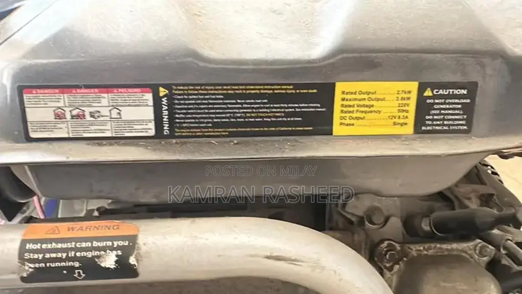 Hyundai 2.5 kV Dual Fuel Generator - Gas and Petrol Compatible