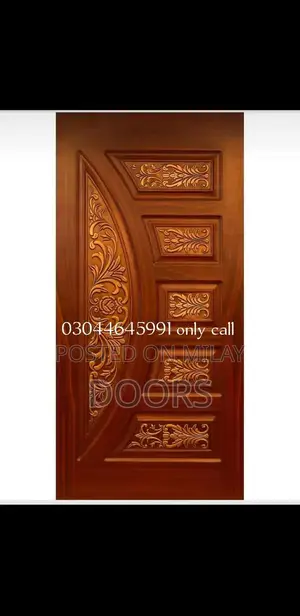 High-Quality Fiber, Wood, and PVC Doors - Multiple Designs