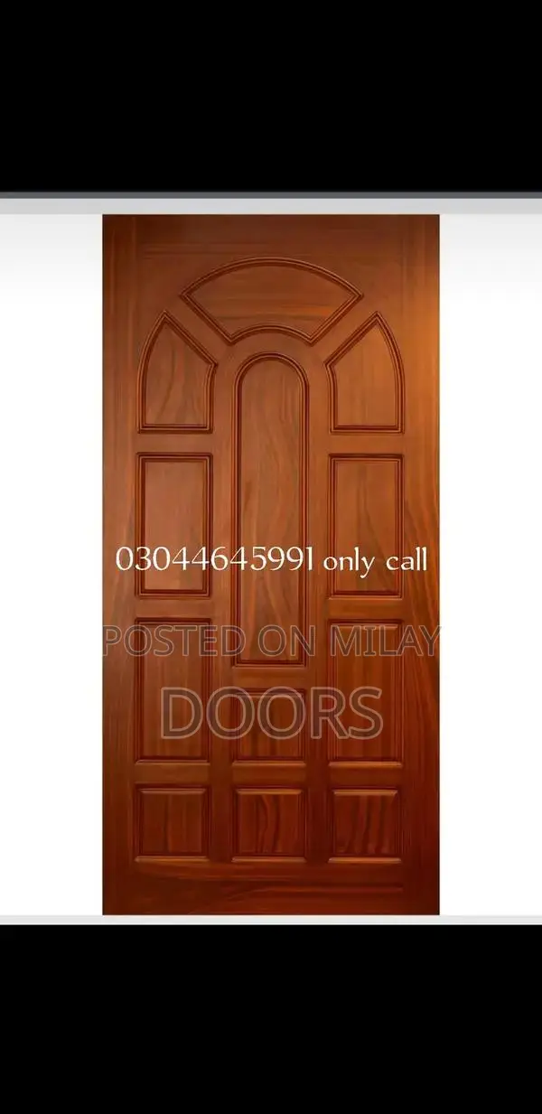 High-Quality Fiber, Wood, and PVC Doors - Multiple Designs