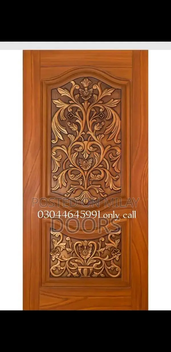 High-Quality Fiber, Wood, and PVC Doors - Multiple Designs
