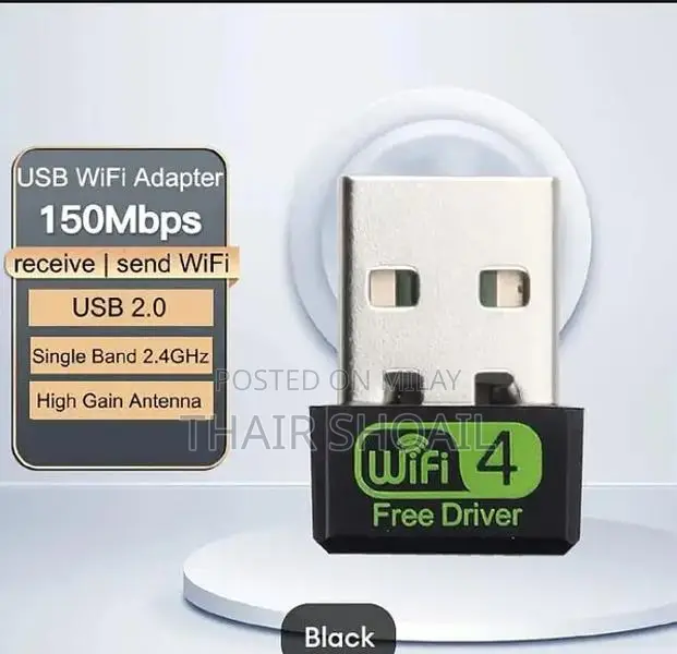Wireless USB WiFi Adapter - High-Speed Connectivity