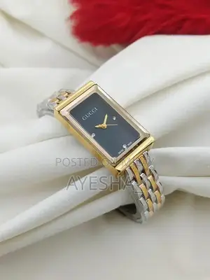 GUCCI Women's Luxury Square Stainless Steel Quartz Watch with Master L