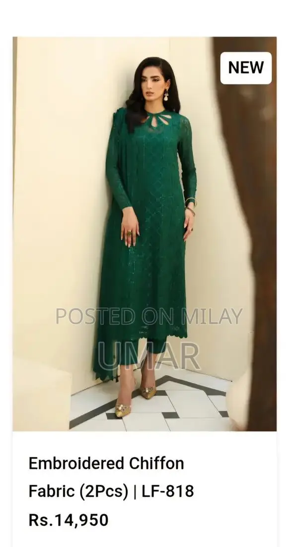 Maria B Green Suit - Premium Women's Traditional Wear