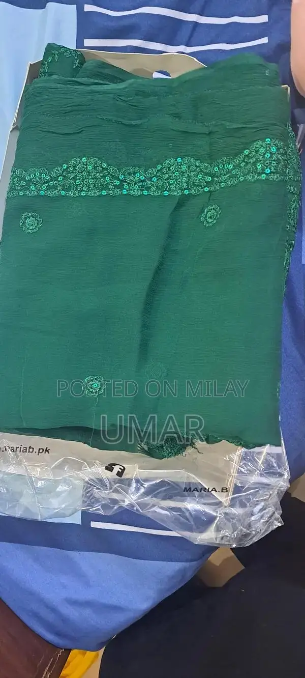 Maria B Green Suit - Premium Women's Traditional Wear