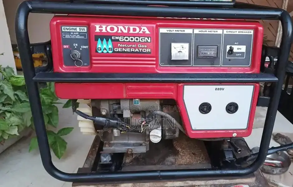 Honda EM6000GN Professional Natural Gas Generator