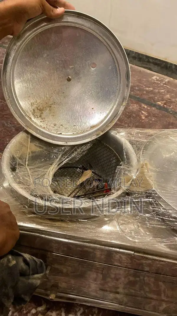 Commercial Fries Counter Cooking Set with Cutting Machine