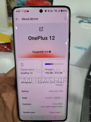 Premium Smartphone with High Storage and Sleek Black Design